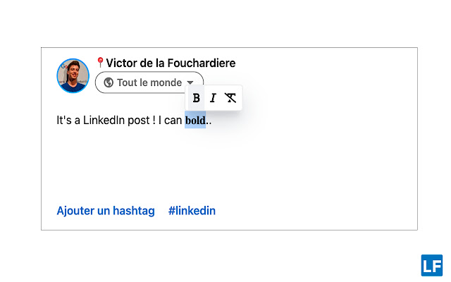 LinkedIn Formatter