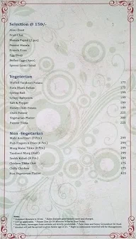 The Bar menu 1