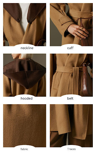 Title 9, Womens Fashion Retro Contrast Color Mid-length...