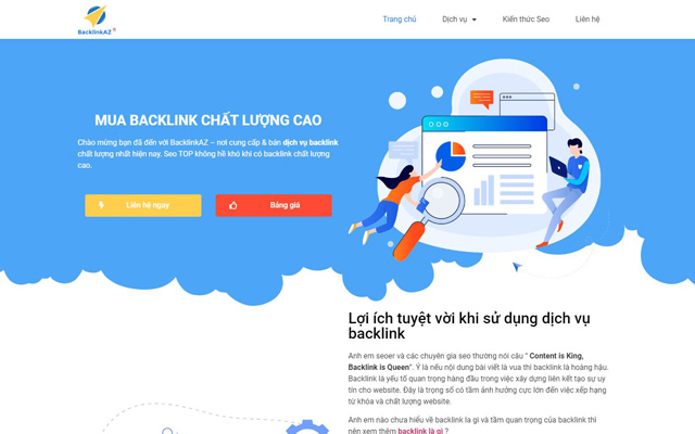 Dịch vụ backlink BacklinkAZ Preview image 0