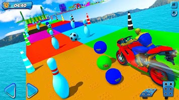 Superhero Bike Stunt Games 3D Screenshot