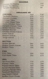 Mughlai Junction menu 7