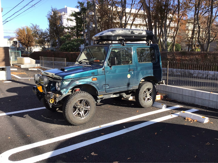 ジムニーの車高調整・DIY・ジムニー・JA22・3インチアップに関するカスタム事例の投稿画像6枚目