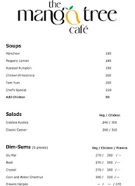 The Mango Tree Cafe menu 7