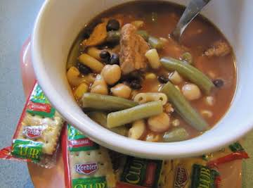 Goals Are Good: Mexican Chicken Minestrone