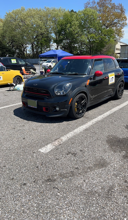 ミニジョンクーパーワークスのiPhone13pro max・ドライブ・オートテスト・筑波サーキットジムカーナ場に関するカスタム事例の投稿画像1枚目