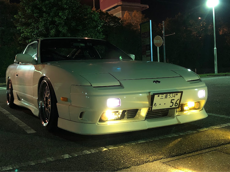 180SXのBBS LM・イエローフォグに関するカスタム事例の投稿画像1枚目