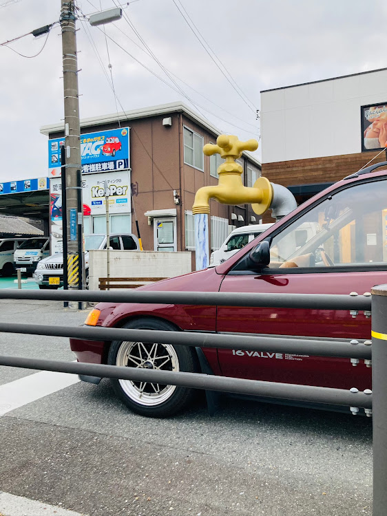 シビックシャトルのサクラと愛車・今年最後の桜パトロール・洗車・USDM・サイドマーカーに関するカスタム事例の投稿画像4枚目