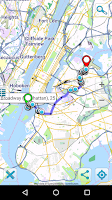 Map of New York offline Screenshot