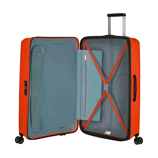 Vali kéo American Tourister Aerostep màu cam size L