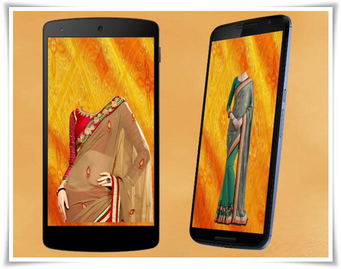 Android application Women Sarees Suit Montage screenshort