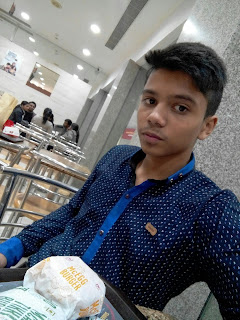 Akshat at McDonald's, Parsvnath Mall, Inderlok,  photos