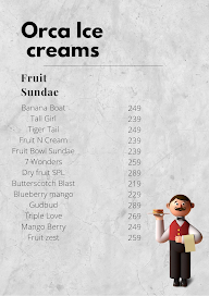 NIC ICE Creams menu 1