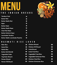 Masalas & Spices menu 1