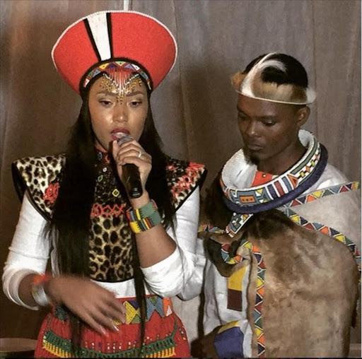 Simphiwe Ngema and Dumi Masilela’s traditional wedding.