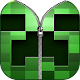 Download Creeper Zipper Lock Screen For Minecraft For PC Windows and Mac