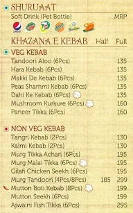 Pind Balluchi Express menu 4