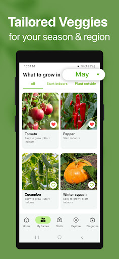 Screenshot GrowIt: Vegetable Garden Care