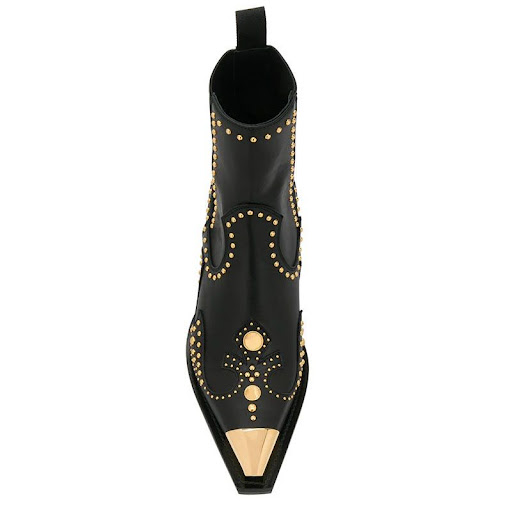 Title 4, Trendy leather ankle boots, offering style, com...