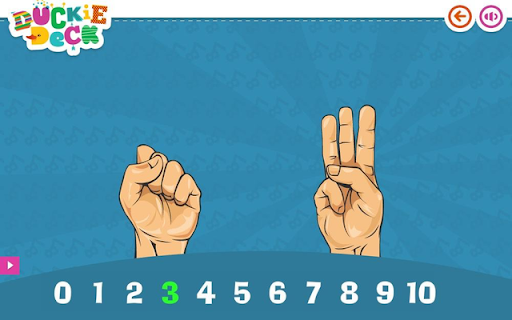 Counting Games - Finger Counting Duckie Deck