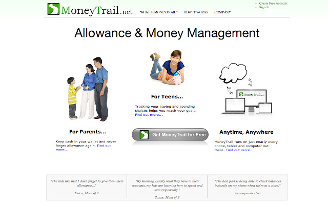 MoneyTrail.net chrome extension