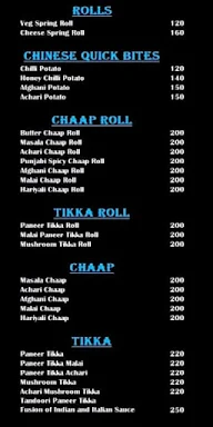 Firangi Rolls And Wraps menu 1