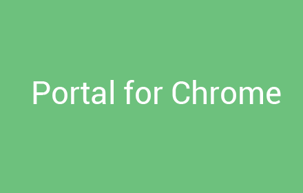 Portal for Chrome small promo image