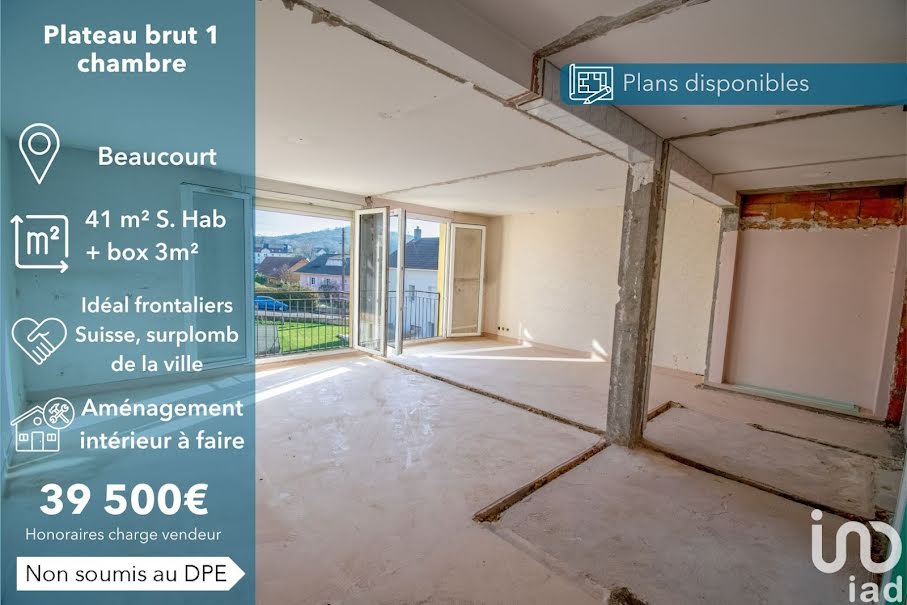 Vente appartement 2 pièces 41 m² à Beaucourt (90500), 39 500 €