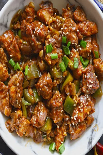 Chilly Chicken Dry