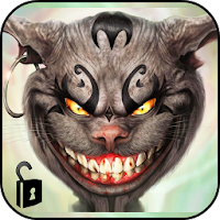 Cheshire Cat Lock Screen Wallpaper