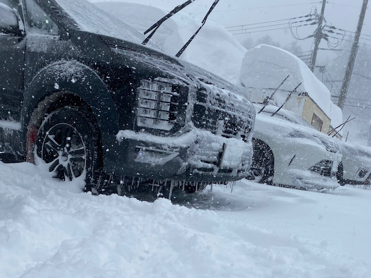デリカD:5のスノボー・デリカD:5・雪道仕様・スノーアタック・相棒に関するカスタム事例の投稿画像2枚目
