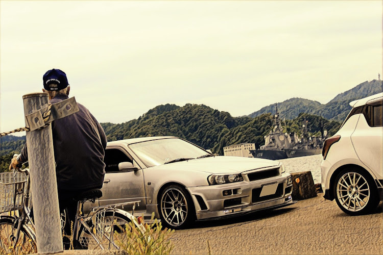 スカイラインの艦🛳️ TUNE・海上自衛隊舞鶴基地・インテグラ・スイフトスポーツ・自転車のおじさんに関するカスタム事例の投稿画像9枚目