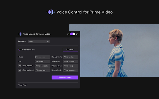 Voice Control for Prime Video