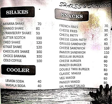 Sadguru Dosa Corner menu 