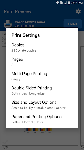 Screenshot NokoPrint - Mobile Printing