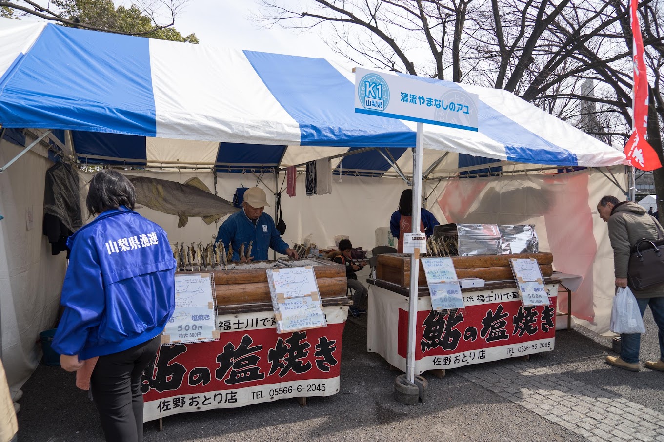 山梨県・整流やまなしのアユ