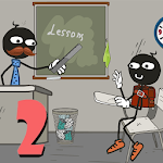 Cover Image of Unduh Pelarian sekolah stickman 2  APK