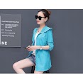 Áo khoác chống nắng nữ thời trang Hàn Quốc 2021
