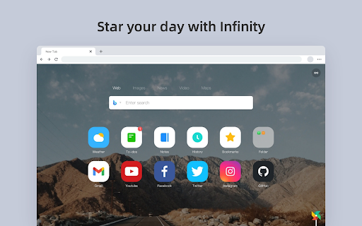 Infinity New Tab