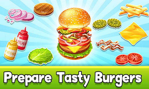 Burger Chef Mania Crazy Street Food Cooking Game