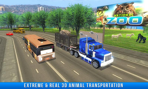 Animal Transport Truck Driving Game 2018