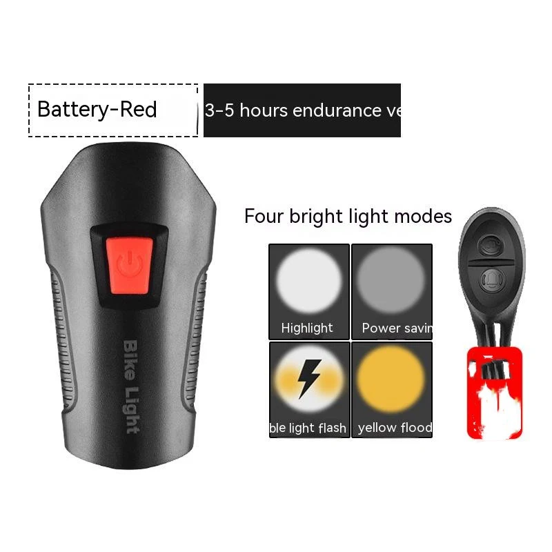 Title 4, Mountainbike oplaadverlichting Accessoires Verl...