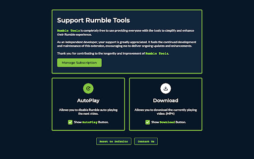 Rumble Tools