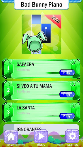 Magic Bad Bunny Piano Game
