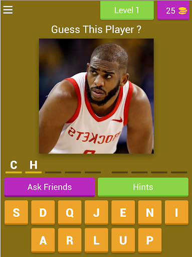 Guess The Basketball Player - Basketball Quiz Game