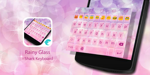 Emoji Keyboard-Pink Rose