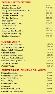 Namma Kudla Restaurant menu 4