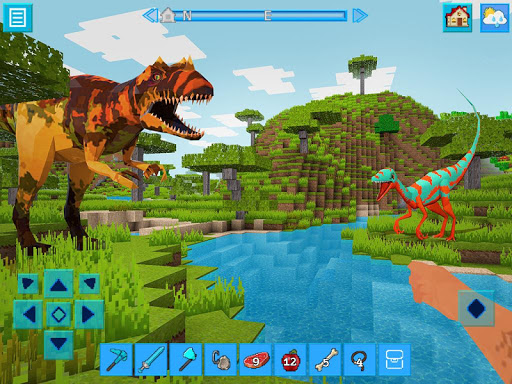 RaptorCraft 3D: Survival Craft ► Dangerous Worlds captures d'écran apk mod pirater preuve 1