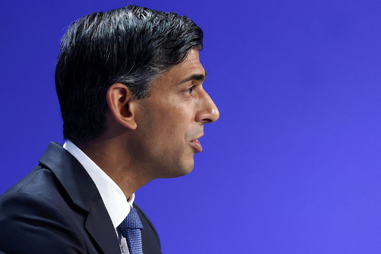 British Prime Minister Rishi Sunak. Picture: REUTERS/HENRY NICHOLLS