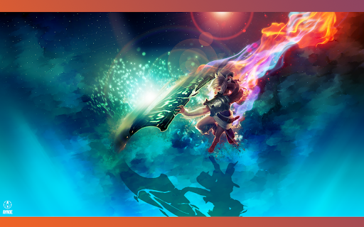 League of Legends Riven 1366x768